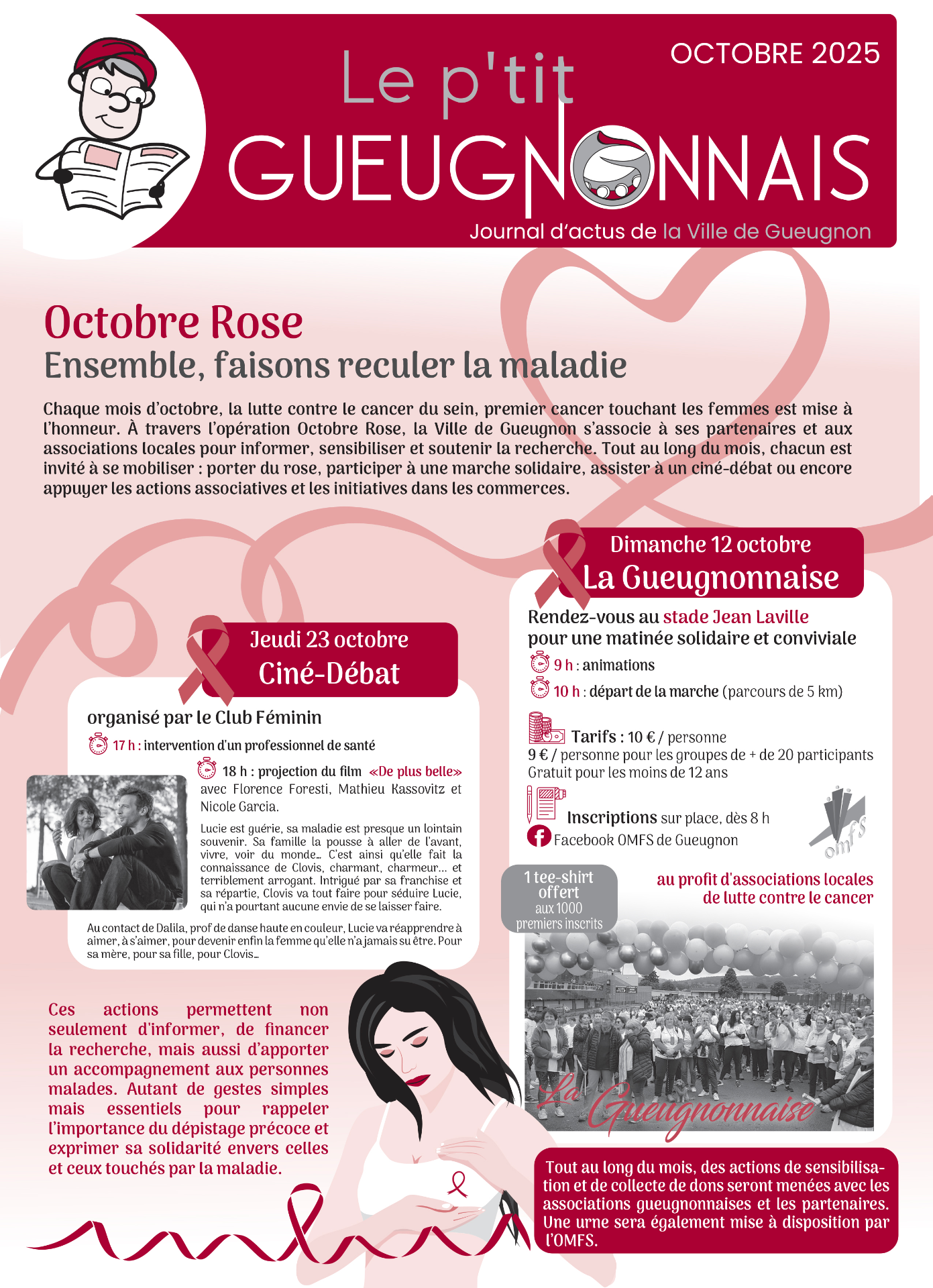 Journal municipal "Le P'tit Gueugnonnais" octobre 2025